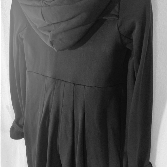 Rare Armani Exchange Thick Jersey Hoodie Coat - Picture 8 of 9